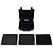 Custodia Protettiva Per Attrezzature 40,6x33x17,4 Cm Nera - Foto miniatura 5