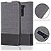 Custodia Compatibile Con Lg K8 2016 In Grigio Nero - Coperchio Protettiva Con Chiusura Magnetica, Funzione Stand E Tasca Per Le Carte - Foto miniatura 5