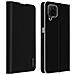 Custodia Huawei P40 Lite Effetto Carbonio Portacarte Funzione Supporto Nero - Foto miniatura 1