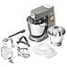 KWL90.244SI Planetaria Titanium Chef Patissier Xl Capacità 7 Litri con Funzione Pesatura e Riscaldamento Colore Silver - Foto miniatura 2