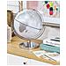 Mappamondo Decorativo Bianco E Argento Drake 33 Cm - Foto miniatura 8