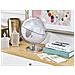 Mappamondo Decorativo Bianco E Argento Drake 33 Cm - Foto miniatura 2