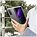 Cover Protettiva Samsung Galaxy Z Fold 2 Rigida Sottile Crystal Trasparente - Foto miniatura 6