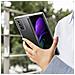 Cover Protettiva Samsung Galaxy Z Fold 2 Rigida Sottile Crystal Trasparente - Foto miniatura 3