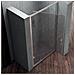 Porta Doccia Battente Swing Per Box Nicchia Cristallo Temprato *** Misure : 96-100xh195 Cm Trasparente - Foto miniatura 1