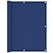 Paravento Balcone Blu 120x400 cm Tessuto Oxford - Foto miniatura 1