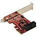 Scheda PCIe SATA - Scheda di Espansione PCIe SATA a 4 porte 6 Gbps - Staffa a Profilo Basso /Alto - ASM1062 senza RAID - Convertitore PCI Express SATA per SSD /HDD - Foto miniatura 2