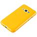 Custodia Compatibile Con Samsung Galaxy J1 2015 In Jelly Giallo - Coperchio Protettivo In Silicone Tpu Flessibile - Foto miniatura 3