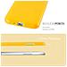 Custodia Compatibile Con Samsung Galaxy J1 2015 In Jelly Giallo - Coperchio Protettivo In Silicone Tpu Flessibile - Foto miniatura 4
