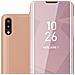 Custodia Compatibile Con Samsung Galaxy M10 / A10 In Kunzit Rosa - Clear View Specchio Coperchio Protettivo Con Funzione Di Supporto Protezione A 360 Gradi - Foto miniatura 1