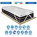 Topper Memory Foam 5 Cm, Correttore Materasso Singolo 80x190, Memory Fresh Massaggiante - Foto miniatura 1