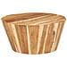 Tavolino Da Salotto 65x31 Cm In Legno Massello Di Acacia - Foto miniatura 1