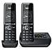 Telefono Cordless COMFort 550 am Analog /DECT con Segreteria Telefonica Vivavoce Schermo TFT Colore Nero - Foto miniatura 1