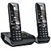 Telefono Cordless COMFort 550 am Analog /DECT con Segreteria Telefonica Vivavoce Schermo TFT Colore Nero - Foto miniatura 2