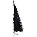 Albero Di Natale Artificiale A Metà Con Base Nero 240 Cm Pvc - Foto miniatura 8