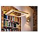 Lampada A Sospensione Legno - Arredo Design Illuminazione - Per Soffitto, Soggiorno, Salotto, Ufficio - Lampadario, Pendente - Marrone In Legno, Acrilico - 35 X 35 X 80 - Foto miniatura 3