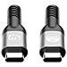 Manhattan 356374 Cavo Usb 1 M Usb4 Gen 3x2 Usb C Nero (usb-c To Usb-c Cable [240w], 1m, Male To Male, Black, Thunderbolt - Foto miniatura 5