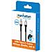 Manhattan 356374 Cavo Usb 1 M Usb4 Gen 3x2 Usb C Nero (usb-c To Usb-c Cable [240w], 1m, Male To Male, Black, Thunderbolt - Foto miniatura 2