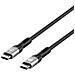 Manhattan 356374 Cavo Usb 1 M Usb4 Gen 3x2 Usb C Nero (usb-c To Usb-c Cable [240w], 1m, Male To Male, Black, Thunderbolt - Foto miniatura 1