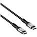 Manhattan 356374 Cavo Usb 1 M Usb4 Gen 3x2 Usb C Nero (usb-c To Usb-c Cable [240w], 1m, Male To Male, Black, Thunderbolt - Foto miniatura 3