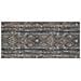 Tappeto Passatoia Tessuto Jacquard Linea Emozioni Disegno Persia Blu 57x180 Blu - Foto miniatura 1