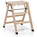 TIALZO Scala pieghevole Naturale - Foto miniatura 1
