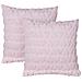 Set Di 2 Cuscini Astrantia 45 X 45 Cm Rosa - Foto miniatura 5