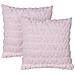 Set Di 2 Cuscini Astrantia 45 X 45 Cm Rosa - Foto miniatura 9