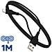 Cavo 20w Ricarica E Sincronizzazione Da Usb A Usb-c, Nero - Foto miniatura 3