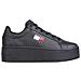 Flatform Leisure Sneakers Pelle Scarpe Donna Nero Eu 41, En0en02518 Bds - Foto miniatura 2