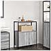 Mobile da Bagno con Ripiani Grigio Sonoma 76,5x35x95 cm - Foto miniatura 1
