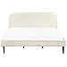 Letto Velluto A Coste Flayat 180 X 200 Cm Bianco Sporco - Foto miniatura 5