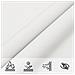 Parasole A Vela Oxford Rettangolare 2,5x3,5 M Bianco - Foto miniatura 7