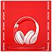 Cuffie Bluetooth Over-ear Rosse - Audio Immersivo - Foto miniatura 2