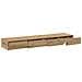 Cassetti per Letto Rovere Artigianale 135x36,5x16,5 cm in Legno Ingegnerizzato - Foto miniatura 5