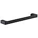 Portasalviette 35 Cm Da Muro In Ottone E Cromall Pi21-35 Serie Pirenei Nero Opaco - Foto miniatura 1