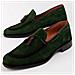 Mocassino Moretto2 Verde. - Foto miniatura 1