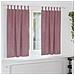 Tende con tende 2 pcs Rosa scuro 140 x 175 cm Velluto - Foto miniatura 2