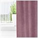 Tende con tende 2 pcs Rosa scuro 140 x 175 cm Velluto - Foto miniatura 3