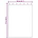 Tende con tende 2 pcs Rosa scuro 140 x 175 cm Velluto - Foto miniatura 7