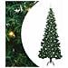 Albero di Natale Artificiale Angolare con 300 LED Verde 240 cm - Foto miniatura 1