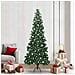 Albero di Natale Artificiale Angolare con 300 LED Verde 240 cm - Foto miniatura 2