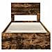 Struttura del letto Rovere fumé 90 x 200 cm Legno multistrato - Foto miniatura 7