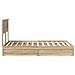 Letto con Contenitore con testiera Rovere Sonoma 120 x 190 cm - Foto miniatura 9