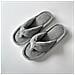 Ciabatte radito Con Memory Foam E Suola In Legno Di Ananas - Traspiranti E Confortevoli Per Interni Grey - Foto miniatura 1