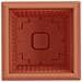 Vaso quadrato per fiori 6 pcs Rosso Mattone 28,5 x 28,5 x 22 cm - Foto miniatura 7
