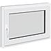 Finestra per Soffitta RISOR 80 x 70 cm PVC e Vetro Antracite - Foto miniatura 1