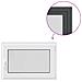Finestra per Soffitta RISOR 80 x 70 cm PVC e Vetro Antracite - Foto miniatura 8