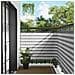Schermo da balcone Grigio chiaro e bianco 120 x 500 cm - Foto miniatura 2