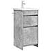 Mobile da bagno con lavabo Grigio Cemento 42 x 40 x 84,5 cm - Foto miniatura 1